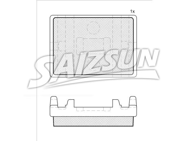 Brake Pad Set:11992564-2