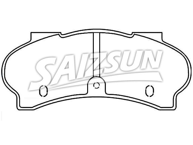 Brake Pad Set:4245.74