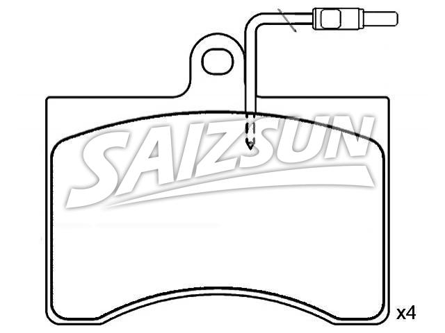 Brake Pad Set:75 450 763