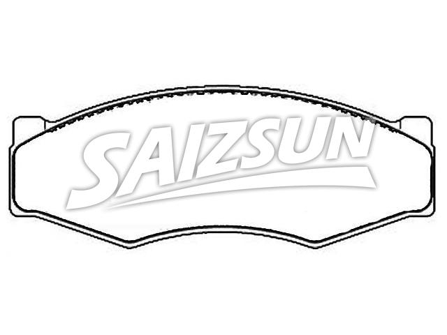 Brake Pad Set:140506