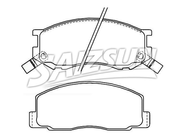 Brake Pad Set:04465-27010