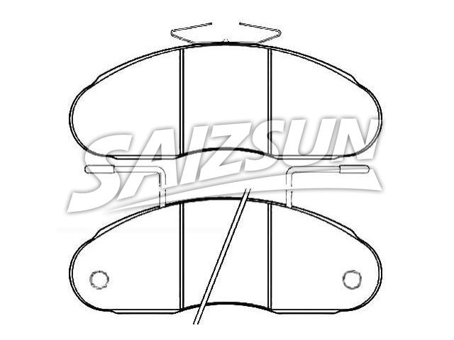 Brake Pad Set:06903100-0