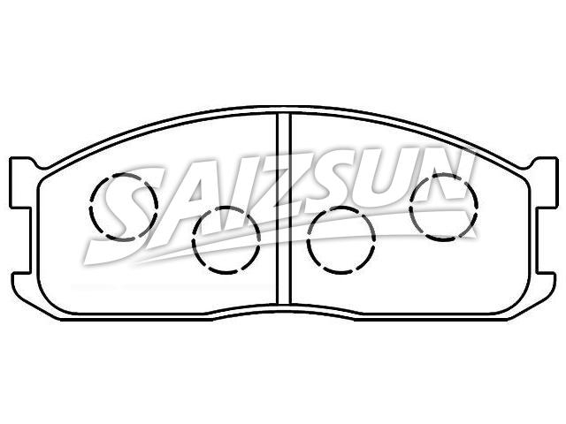 Brake Pad Set:SE96-33-28Z 9A