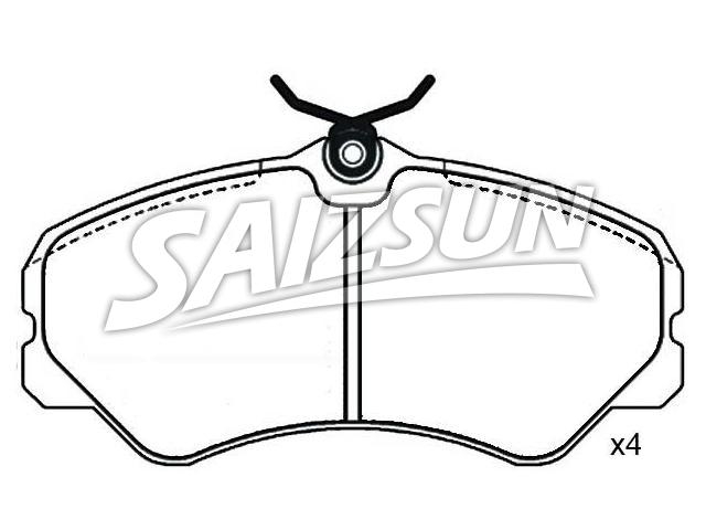 Brake Pad Set:9 940 099