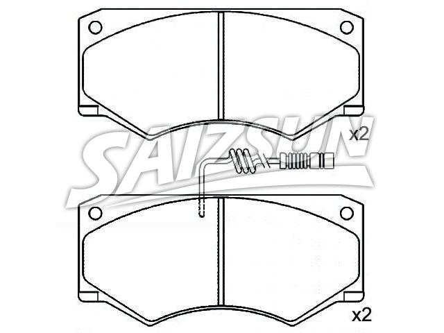 Brake Pad Set:601 420 76 20