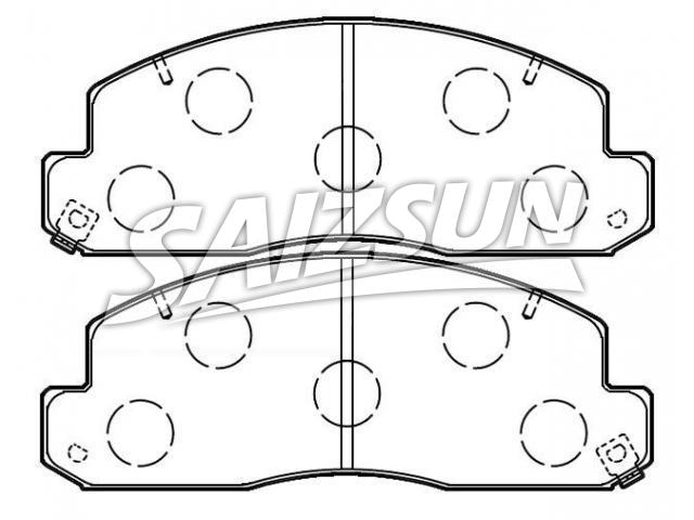 Brake Pad Set:04465-36010