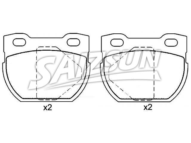 Brake Pad Set:SFP000280