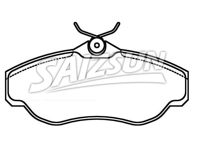 Brake Pad Set:SFP 100460