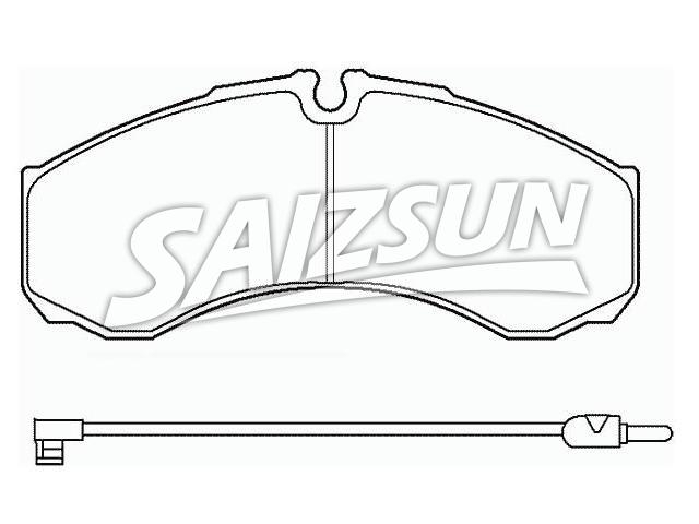 Brake Pad Set:5001 844 747