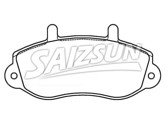 Brake Pad Set:16 05 979