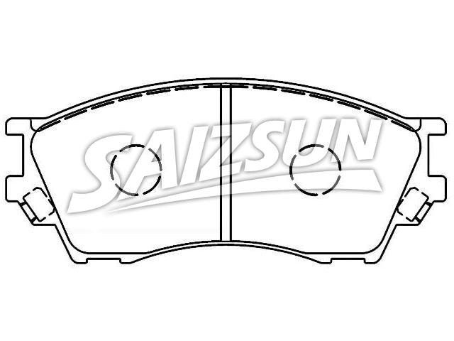 Brake Pad Set:TA01-33-23Z