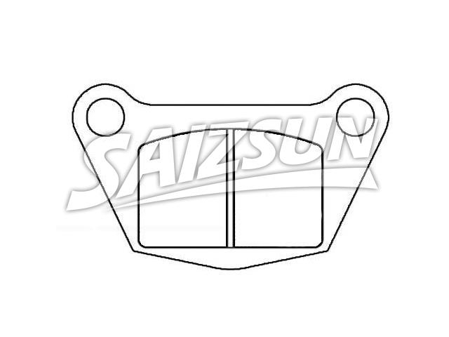 Brake Pad Set:141346