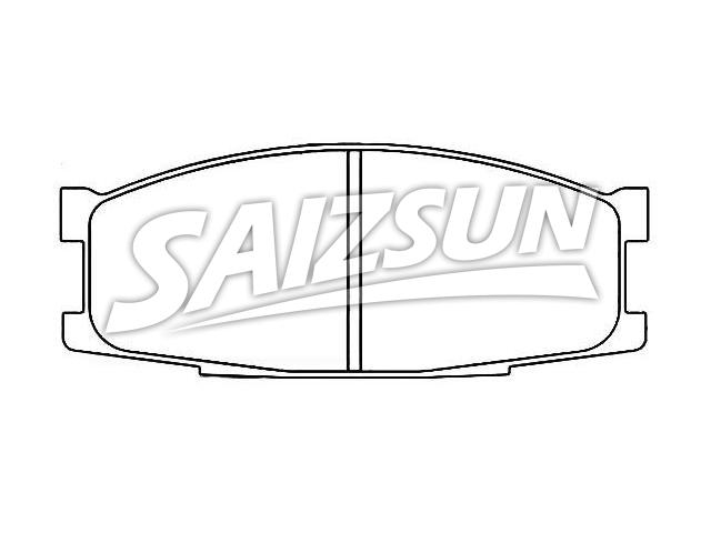 Brake Pad Set:MB 295 549