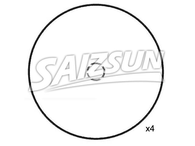 Brake Pad Set:150762
