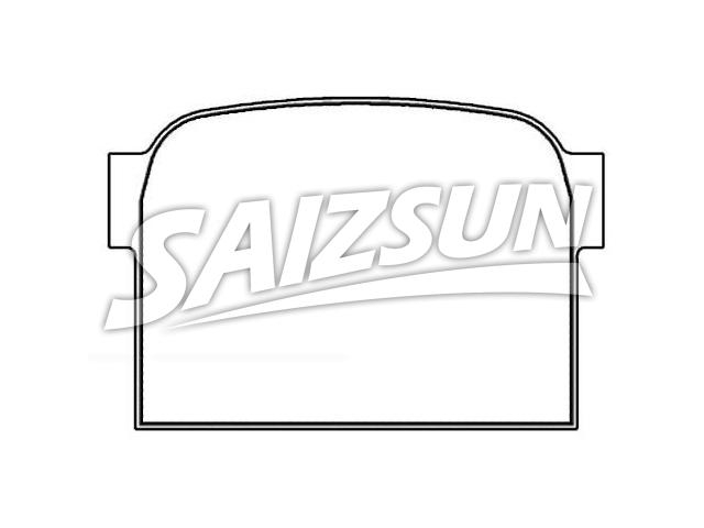 Brake Pad Set:150763
