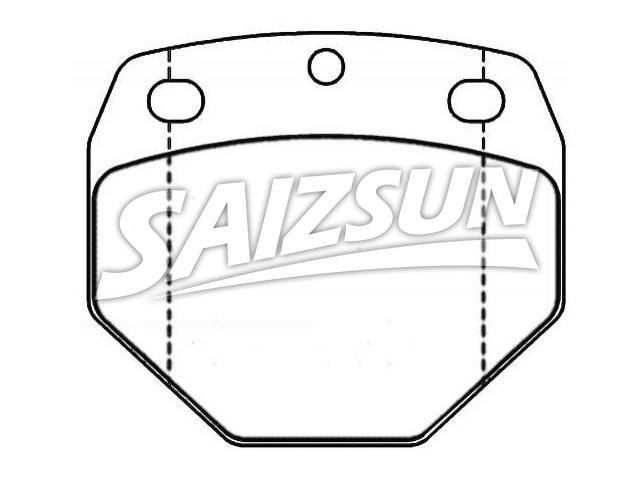 Brake Pad Set:150939