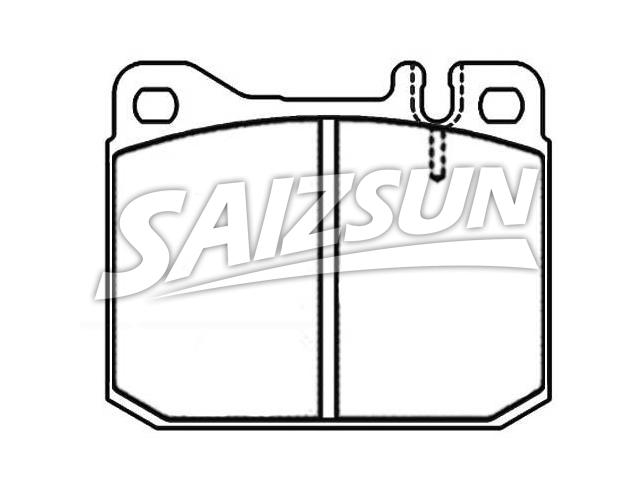 Brake Pad Set:001 420 24 20
