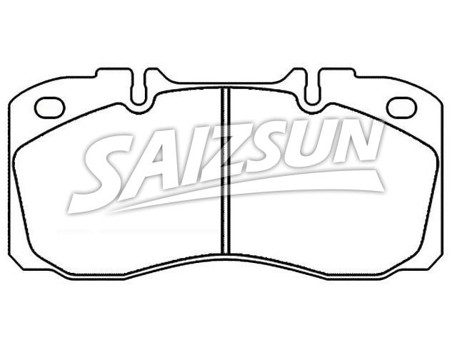 Brake Pad Set:190 6416