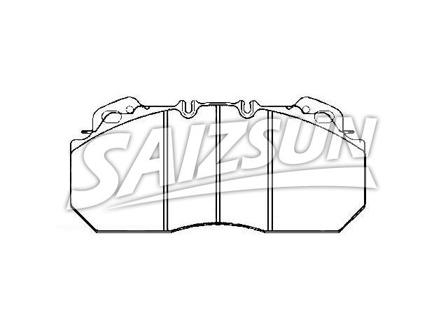 Brake Pad Set:5001 831 161