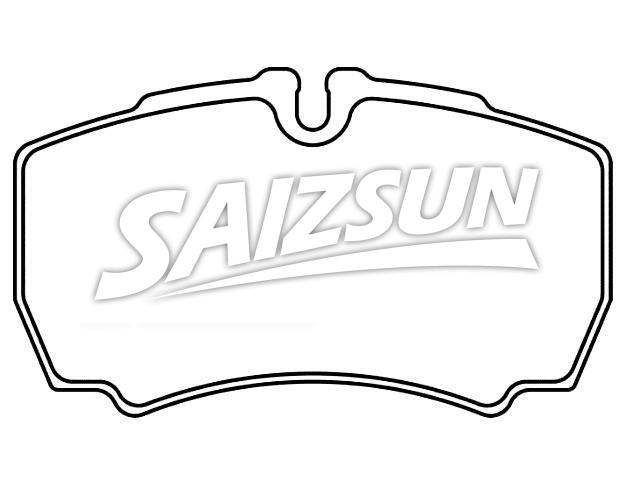 Brake Pad Set:424 708 41