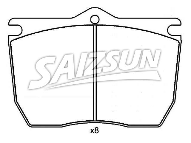 Brake Pad Set:GDB5076