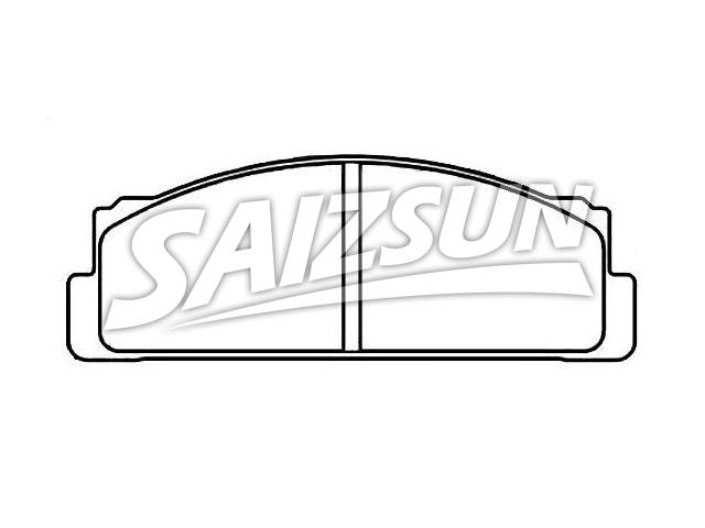 Brake Pad Set:4 434 817