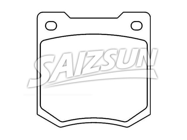 Brake Pad Set:GBP90109
