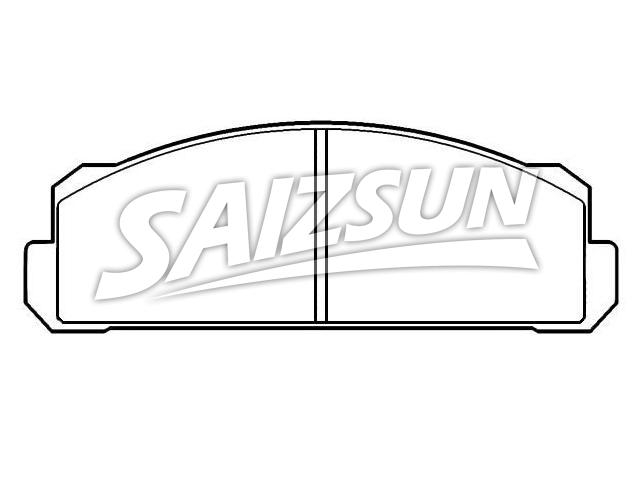 Brake Pad Set:41060-M0125
