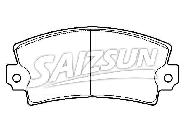 Brake Pad Set:8455000902