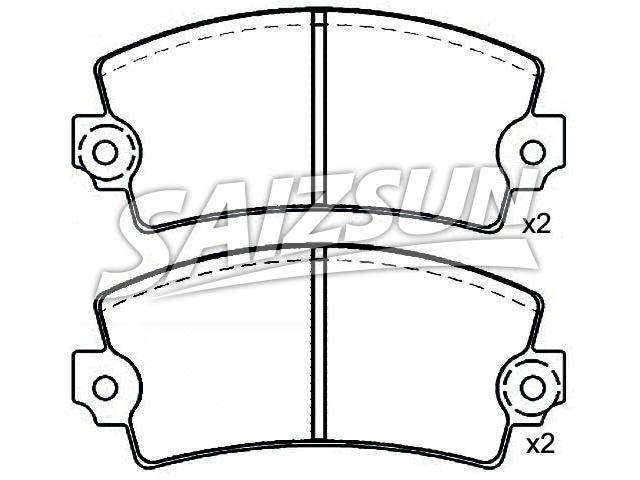 Brake Pad Set:4248.67
