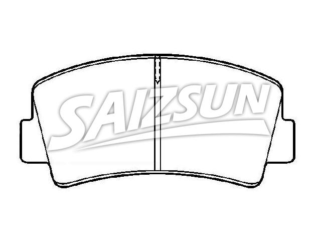 Brake Pad Set:5-47619-033-0