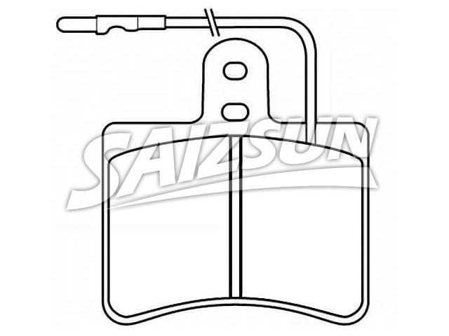 Brake Pad Set:75 530 830
