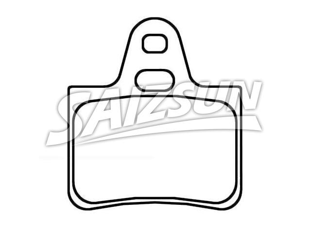 Brake Pad Set:95 552 088