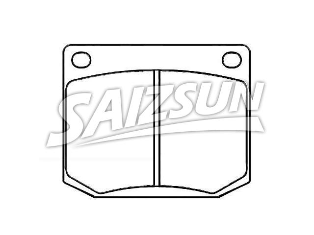 Brake Pad Set:40 04 123