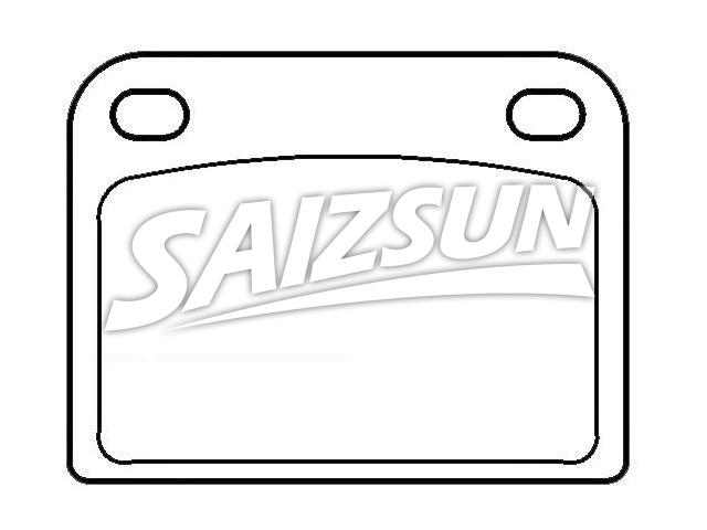 Brake Pad Set:89 31 727