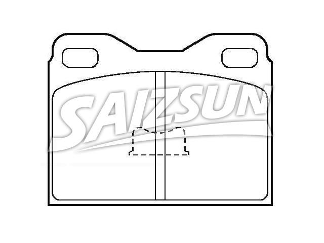 Brake Pad Set:481 698 151 C