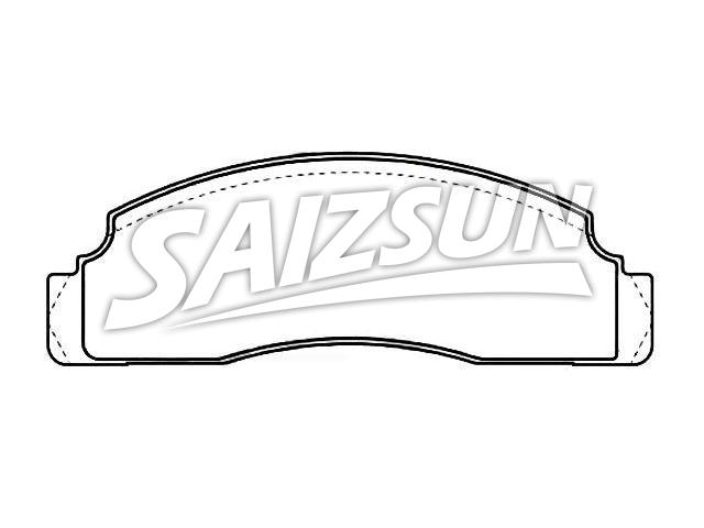 Brake Pad Set:1 527 588