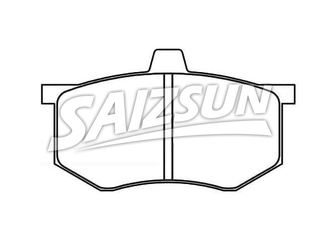 Brake Pad Set:00984435118