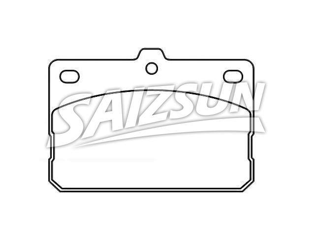 Brake Pad Set:04465-12320