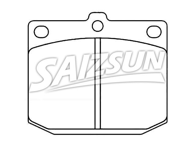Brake Pad Set:41060-18W25