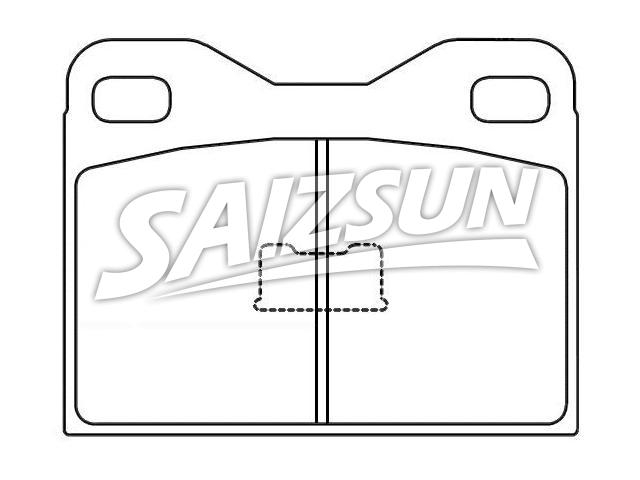 Brake Pad Set:431 698 151 J