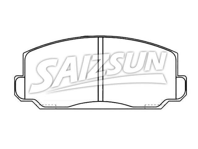 Brake Pad Set:45022-671-305