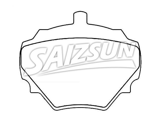 Brake Pad Set:GBP90266