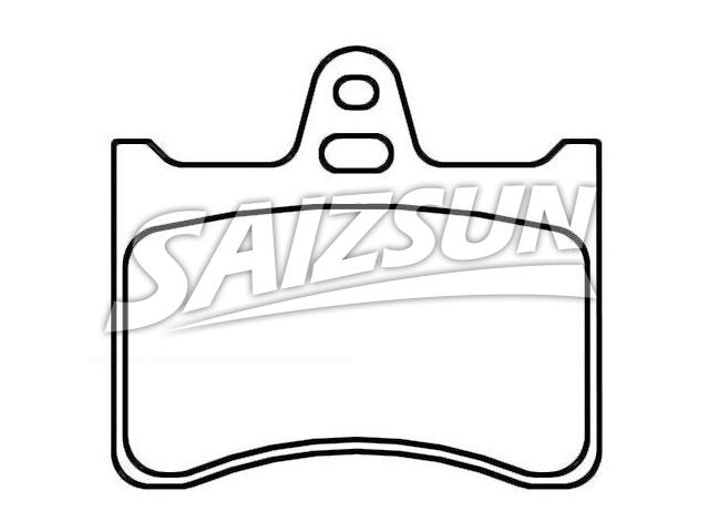 Brake Pad Set:4251.29