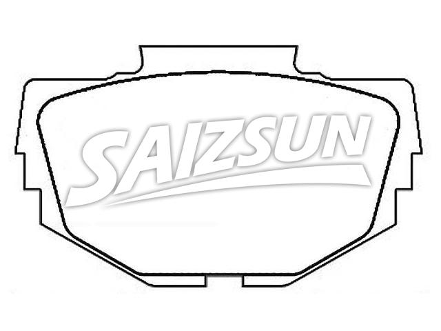 Brake Pad Set:180272