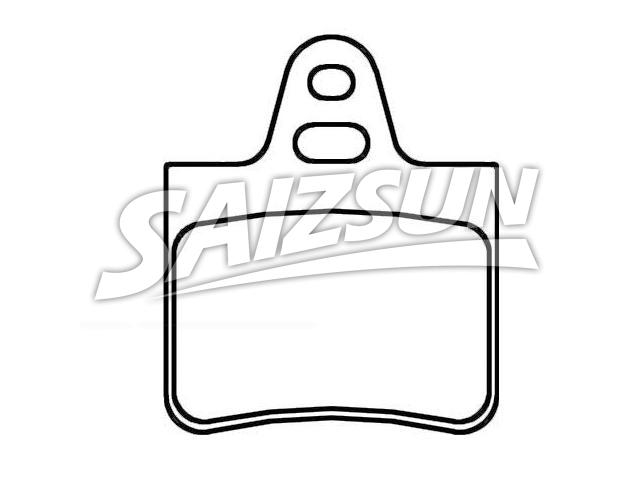 Brake Pad Set:75 519 956