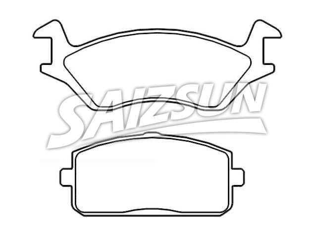 Brake Pad Set:04465-10170