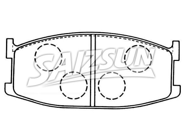 Brake Pad Set:8173-49-280A