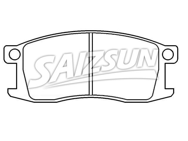 Brake Pad Set:45021-693-601