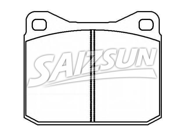 Brake Pad Set:281 698 151